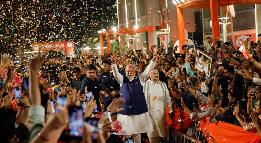 Modi's Win Marred by Shock Losses