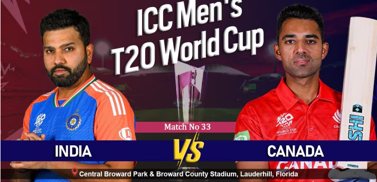 India vs Canada: T20 World Cup Predictions