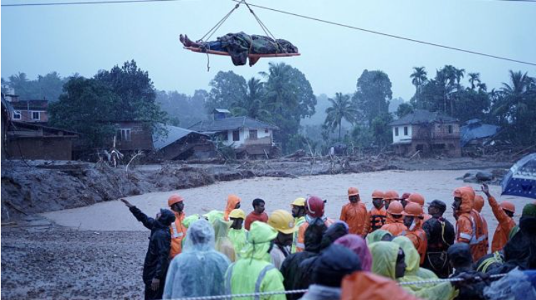 Heavy Rains Trap Dozens in Wayanad