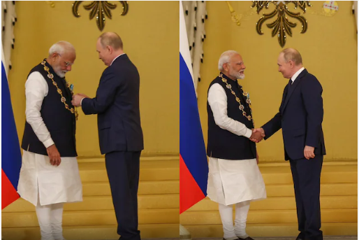 Modi Meets Putin: Kremlin Applauds