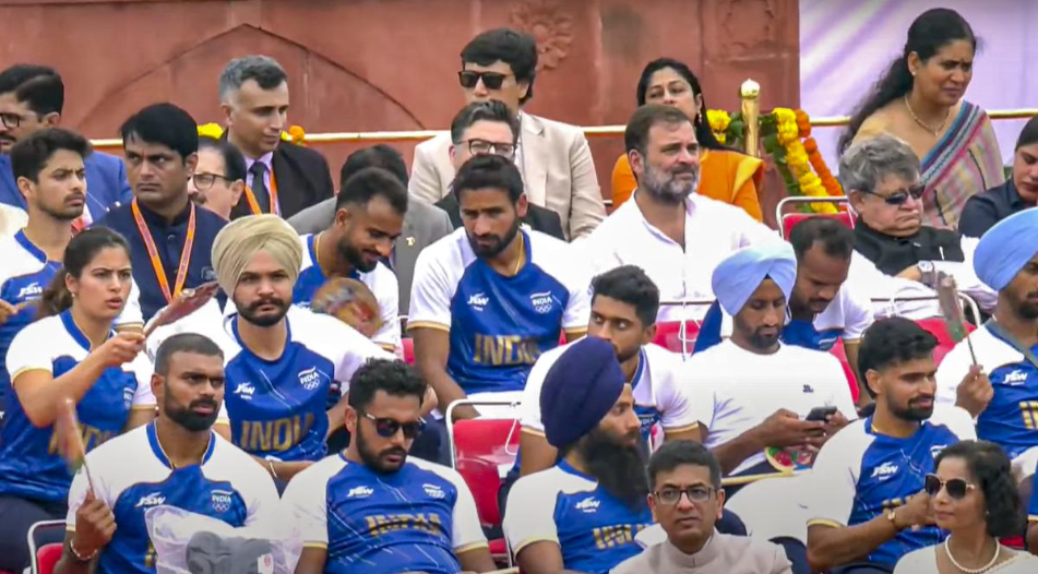 Rahul's Spot at I-Day Event Stirs Debate