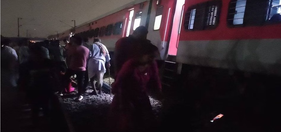 Sabarmati Express Derails After Collision