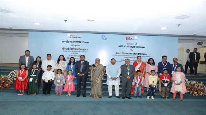 Finance Minister Launches NPS Vatsalya for Children's Future