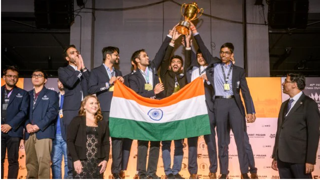 India Shines with Double Gold at Chess Olympiad