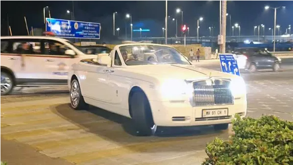 Ambani Twins Cruise Mumbai in Luxurious Rolls-Royce