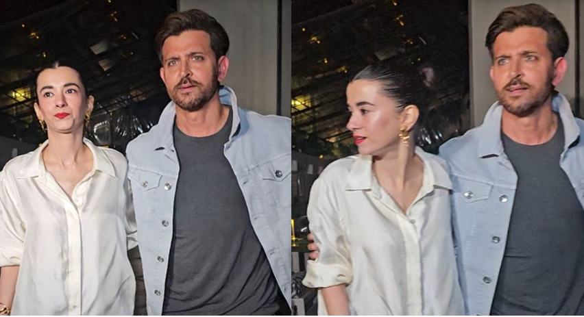 Hrithik & Saba’s Stylish Date Look