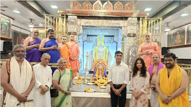 Rishi Sunak and Akshata’s Spiritual Day in Bengaluru